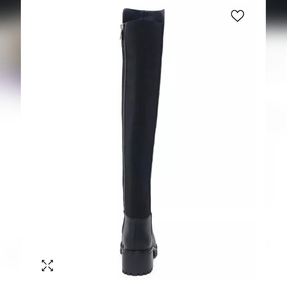 Kenneth Cole New York Riva Over-The-Knee Stretch Calf Boots Sz 8.5 Retail $199